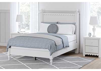 Mollviney Full Panel Bed with Mirrored Dresser,Signature Design By Ashley