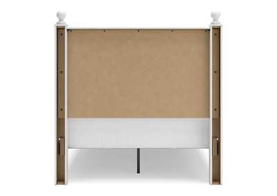 Mollviney Full Panel Storage Bed with Mirrored Dresser and 2 Nightstands,Signature Design By Ashley