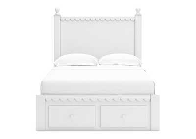 Mollviney Full Panel Storage Bed with Dresser,Signature Design By Ashley