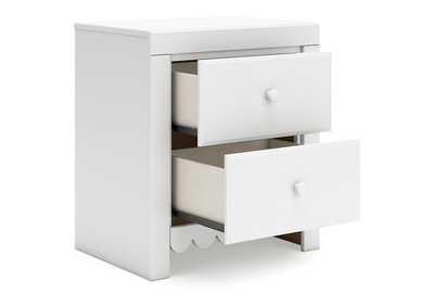 Mollviney Twin Panel Storage Bed with Mirrored Dresser, Chest and 2 Nightstands,Signature Design By Ashley