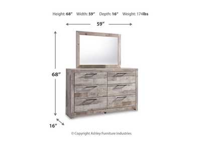 Effie Queen Panel Bed with Mirrored Dresser and Nightstand,Signature Design By Ashley
