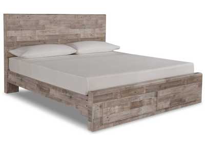 Effie King Panel Bed with 2 Storage Drawers,Signature Design By Ashley