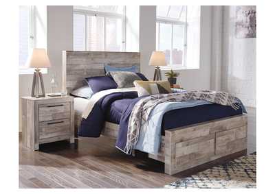 Effie Full Panel Bed with 2 Storage Drawers,Signature Design By Ashley