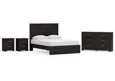 Belachime Queen Panel Bed with Dresser and 2 Nightstands,Signature Design By Ashley