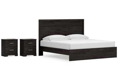 Belachime King Panel Bed with Dresser and 2 Nightstands,Signature Design By Ashley