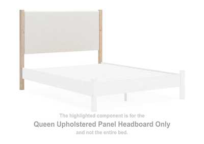 Cadmori Queen Upholstered Panel Bed,Signature Design By Ashley