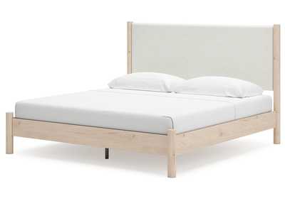 Cadmori King Upholstered Panel Bed,Signature Design By Ashley