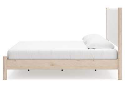 Cadmori King Upholstered Panel Bed,Signature Design By Ashley