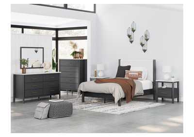 Cadmori Full Upholstered Panel Bed,Signature Design By Ashley