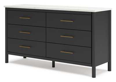 Cadmori Queen Upholstered Panel Bed with Dresser and 2 Nightstands,Signature Design By Ashley