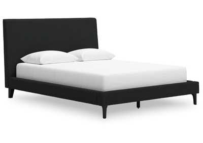 Cadmori Queen Upholstered Bed with Roll Slats,Signature Design By Ashley