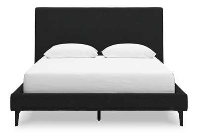 Cadmori Queen Upholstered Bed with Roll Slats,Signature Design By Ashley