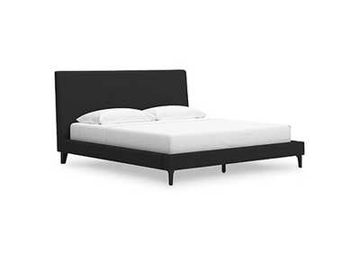 Cadmori King Upholstered Bed with Roll Slats,Signature Design By Ashley