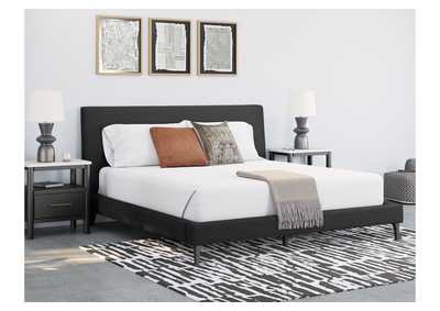 Cadmori King Upholstered Bed with Roll Slats,Signature Design By Ashley