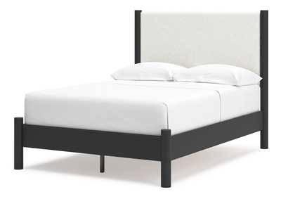 Cadmori Full Upholstered Panel Bed with Dresser and 2 Nightstands,Signature Design By Ashley