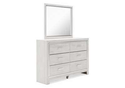 Altyra King Panel Bed with Mirrored Dresser,Signature Design By Ashley