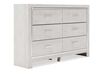 Altyra Queen Panel Bookcase Bed, Dresser and Mirror,Signature Design By Ashley