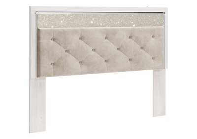 Altyra King Panel Headboard Bed with Mirrored Dresser and 2 Nightstands,Signature Design By Ashley