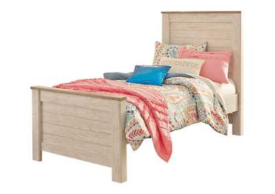 Willowton Twin Panel Bed with Nightstand,Signature Design By Ashley