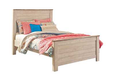 Willowton Full Panel Bed with Nightstand,Signature Design By Ashley