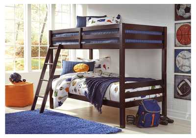 Halanton Twin over Twin Bunk Bed with Ladder,Signature Design By Ashley