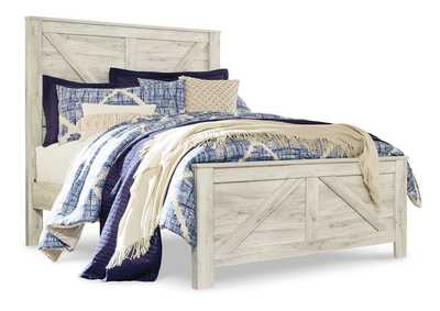 Bellaby Queen Crossbuck Panel Bed with Mirrored Dresser and 2 Nightstands,Signature Design By Ashley