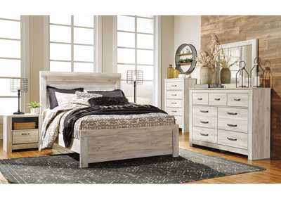 Bellaby Queen Panel Bed with Mirrored Dresser, Chest and 2 Nightstands,Signature Design By Ashley