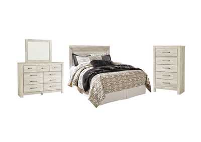 Bellaby Queen Panel Headboard Bed with Mirrored Dresser and Chest,Signature Design By Ashley