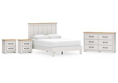 Image for Linnocreek Queen Panel Bed with Dresser and 2 Nightstands