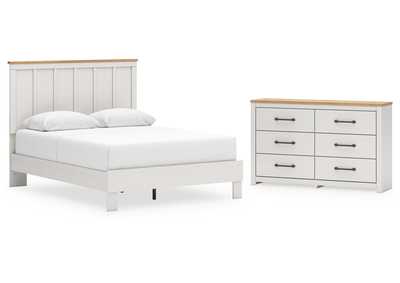 Linnocreek Queen Panel Bed with Dresser