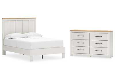 Image for Linnocreek Full Panel Bed with Dresser