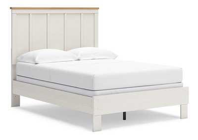 Linnocreek Full Panel Bed with Mirrored Dresser, Chest and 2 Nightstands,Benchcraft