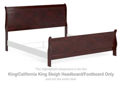 Alisdair California King Sleigh Bed, Dresser and Mirror,Signature Design By Ashley