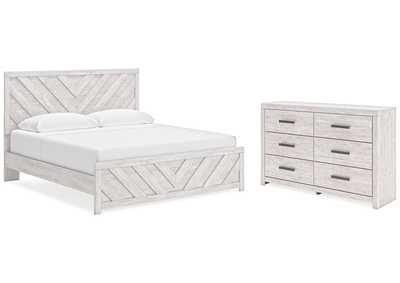 Cayboni King Panel Bed with Dresser,Signature Design By Ashley