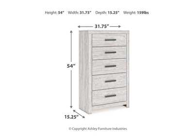 Cayboni Twin Panel Bed with Mirrored Dresser, Chest and 2 Nightstands,Signature Design By Ashley