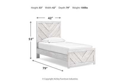 Cayboni Twin Panel Bed with Dresser,Signature Design By Ashley