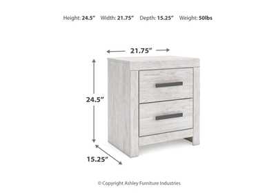 Cayboni Full Panel Bed with Nightstand,Signature Design By Ashley