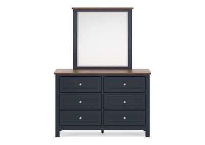 Landocken Twin Panel Bed with Mirrored Dresser, Chest and 2 Nightstands,Signature Design By Ashley