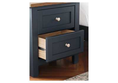 Landocken Twin Panel Bed with Nightstand,Signature Design By Ashley