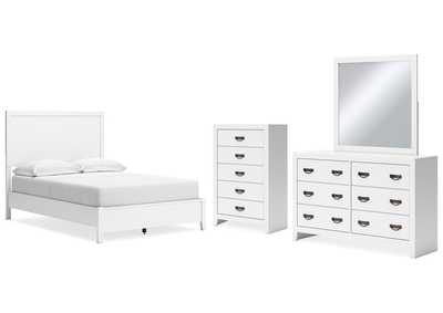 Binterglen Full Panel Bed with Mirrored Dresser and Chest,Signature Design By Ashley