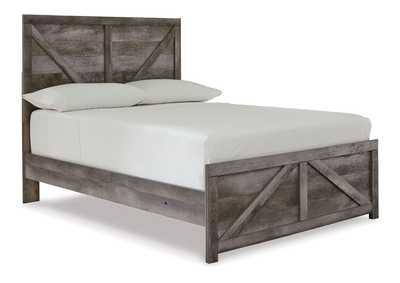 Image for Wynnlow Full Crossbuck Panel Bed