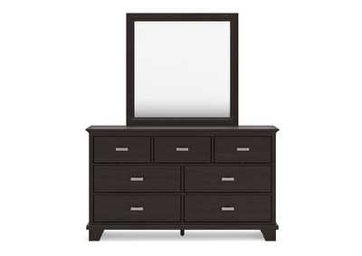 Covetown Full Panel Bed with Mirrored Dresser and Chest,Signature Design By Ashley