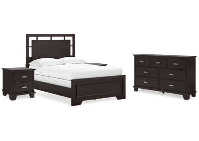 Covetown Full Panel Bed with Dresser and 2 Nightstands,Signature Design By Ashley