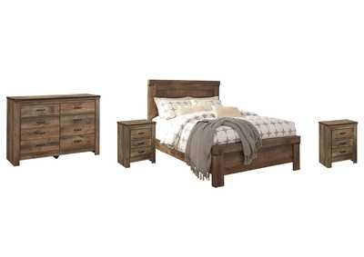 Trinell Queen Panel Bed with Dresser and 2 Nightstands,Signature Design By Ashley