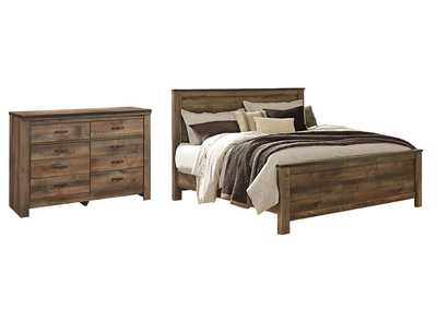 Trinell King Panel Bed with Dresser
