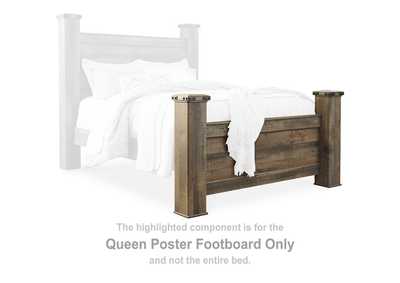 Trinell Queen Poster Bed and Nightstand,Signature Design By Ashley