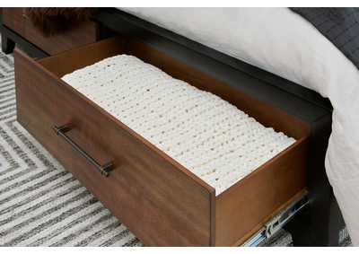 Kraeburn King Panel Storage Bed,Benchcraft