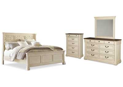 Image for Bolanburg California King Panel Bed with Mirrored Dresser and Chest