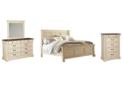 Image for Bolanburg King Panel Bed with Mirrored Dresser and Chest