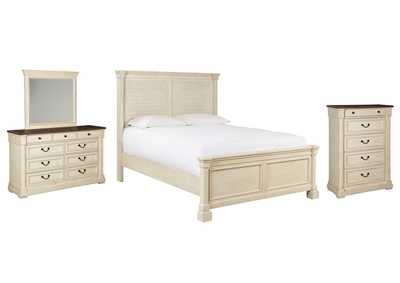 Image for Bolanburg Queen Panel Bed with Mirrored Dresser, Chest and Nightstand